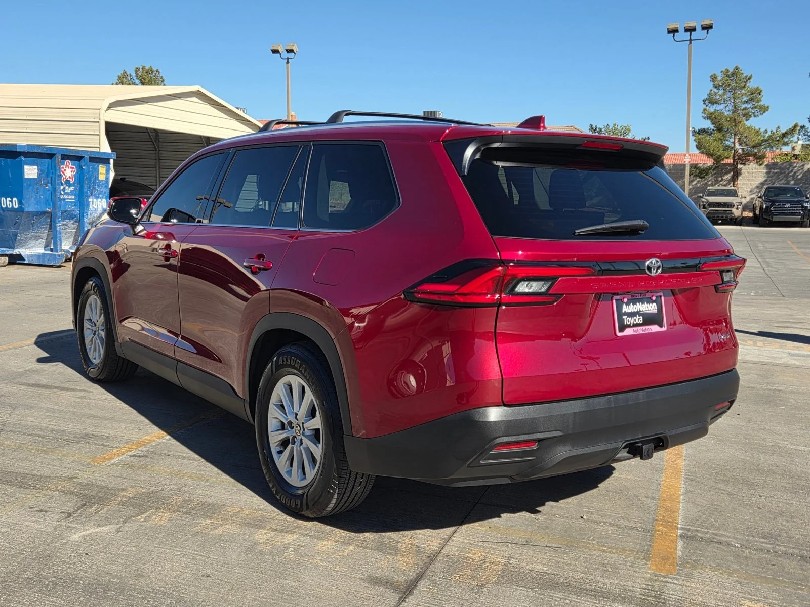 Used 2024 Ruby Flare Pearl Toyota XLE image 8