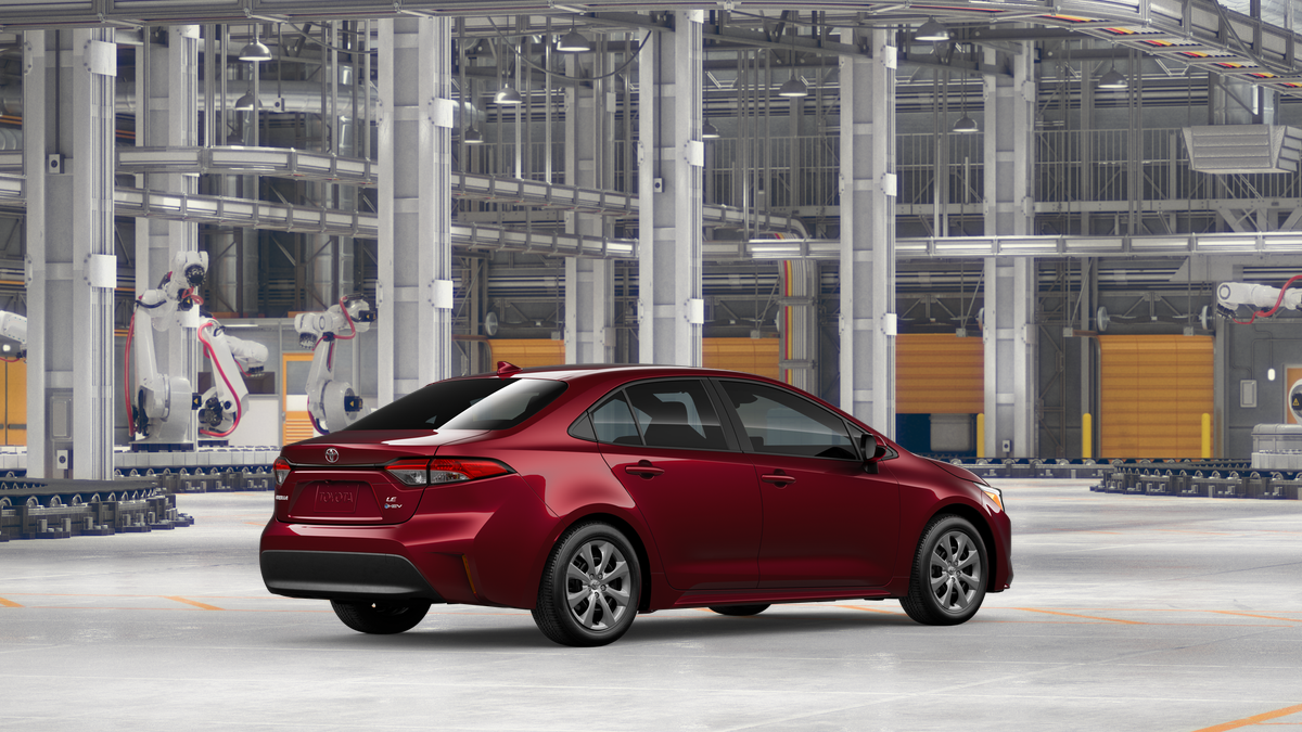 New 2026 Ruby Flare Pearl Toyota Hybrid LE image 10