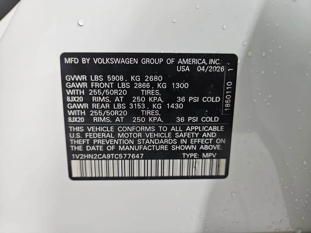 New 2026 White/off-white Volkswagen 2.0T SE w/Technology image 28