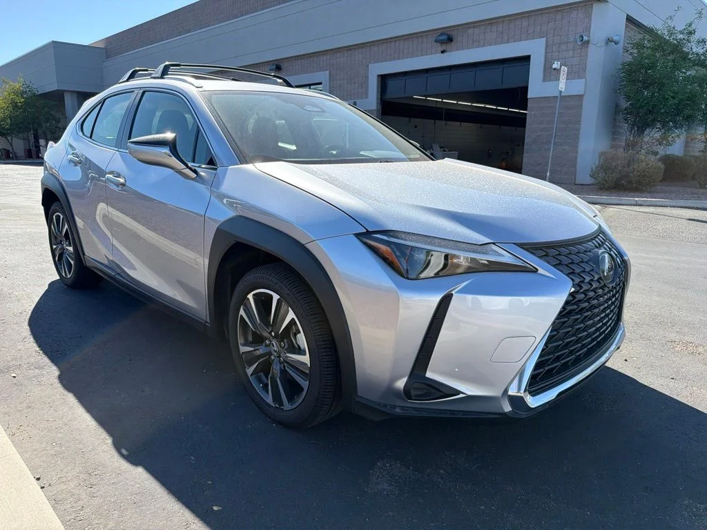 Certified Used 2025 Silver Lexus 300h image 2