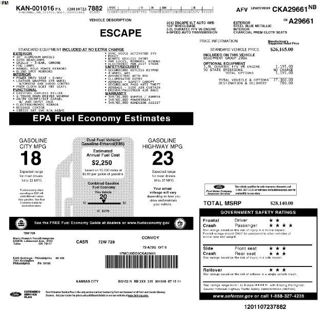 Used 2012 Blue Ford XLT image 17