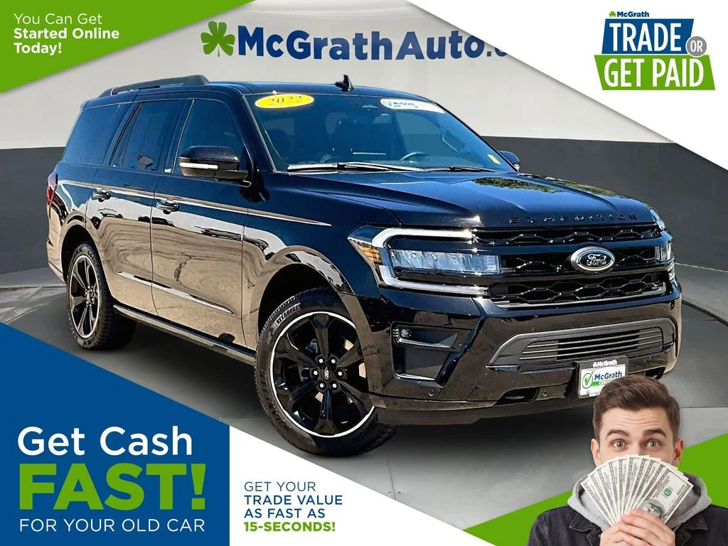 Used 2022 Black Ford Limited image 1