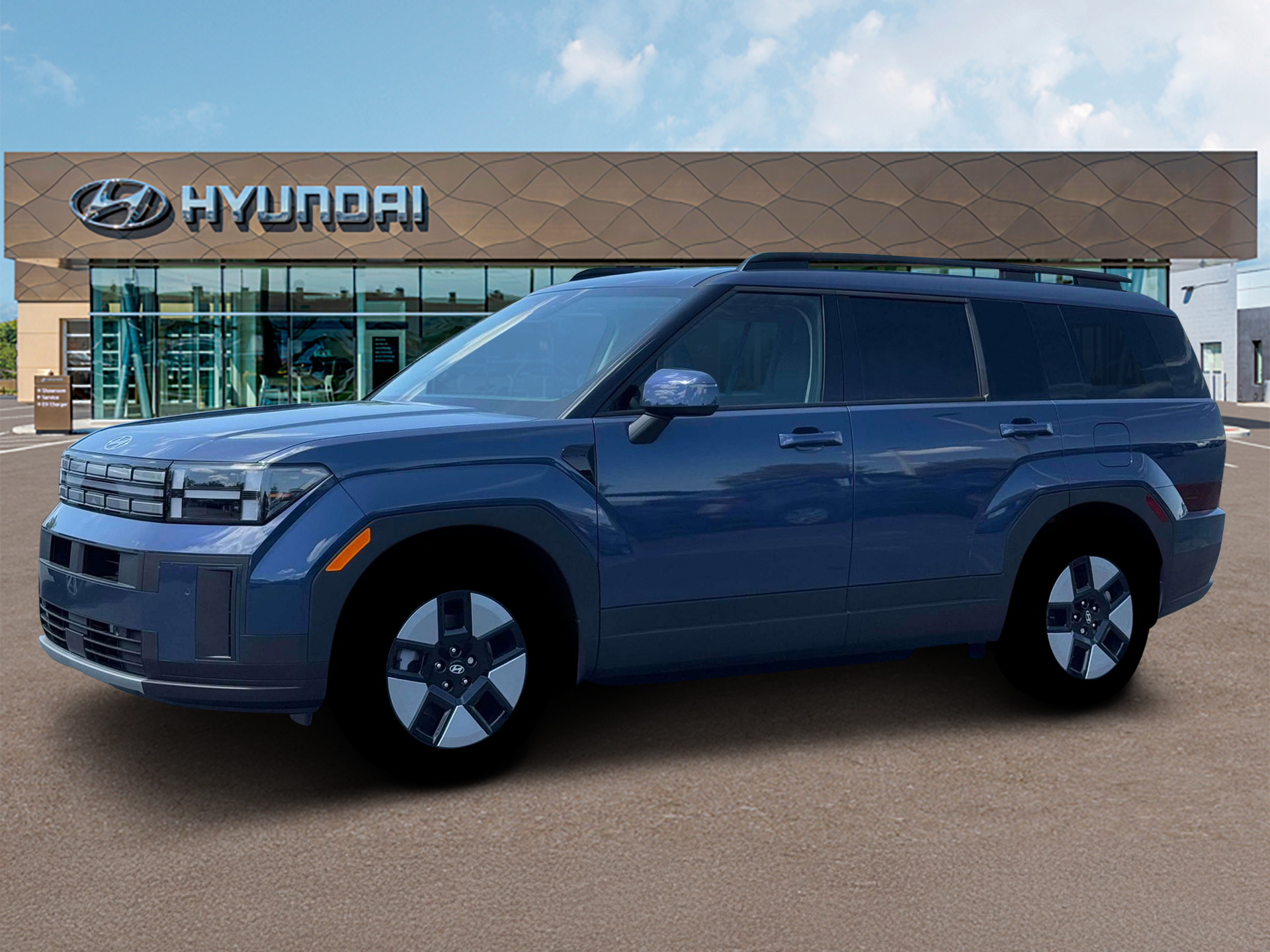 New 2026 Atlantis Blue Hyundai SEL image 2