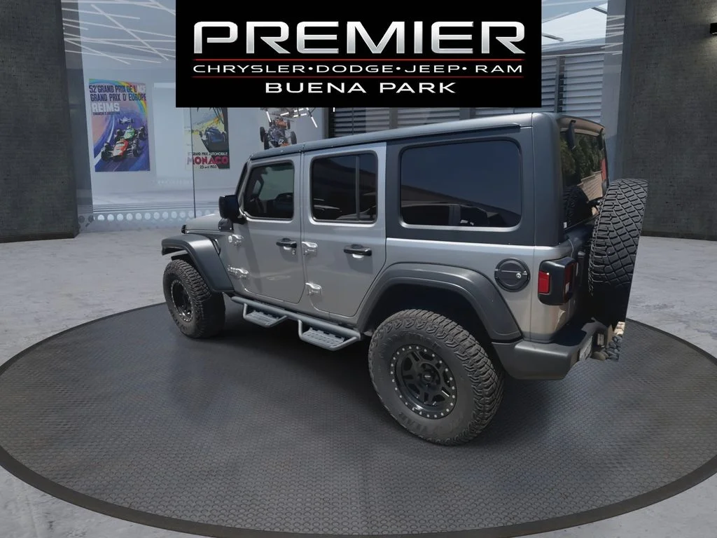 Certified Used 2019 Silver Jeep Unlimited Sport S image 6