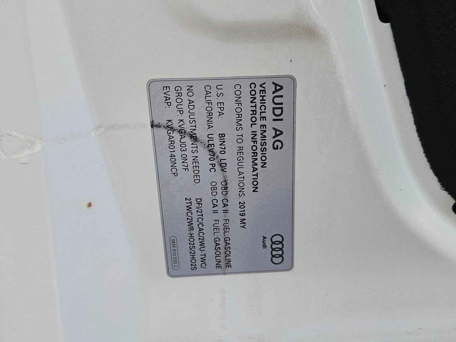 Used 2019 Glacier White Metallic Audi  image 24