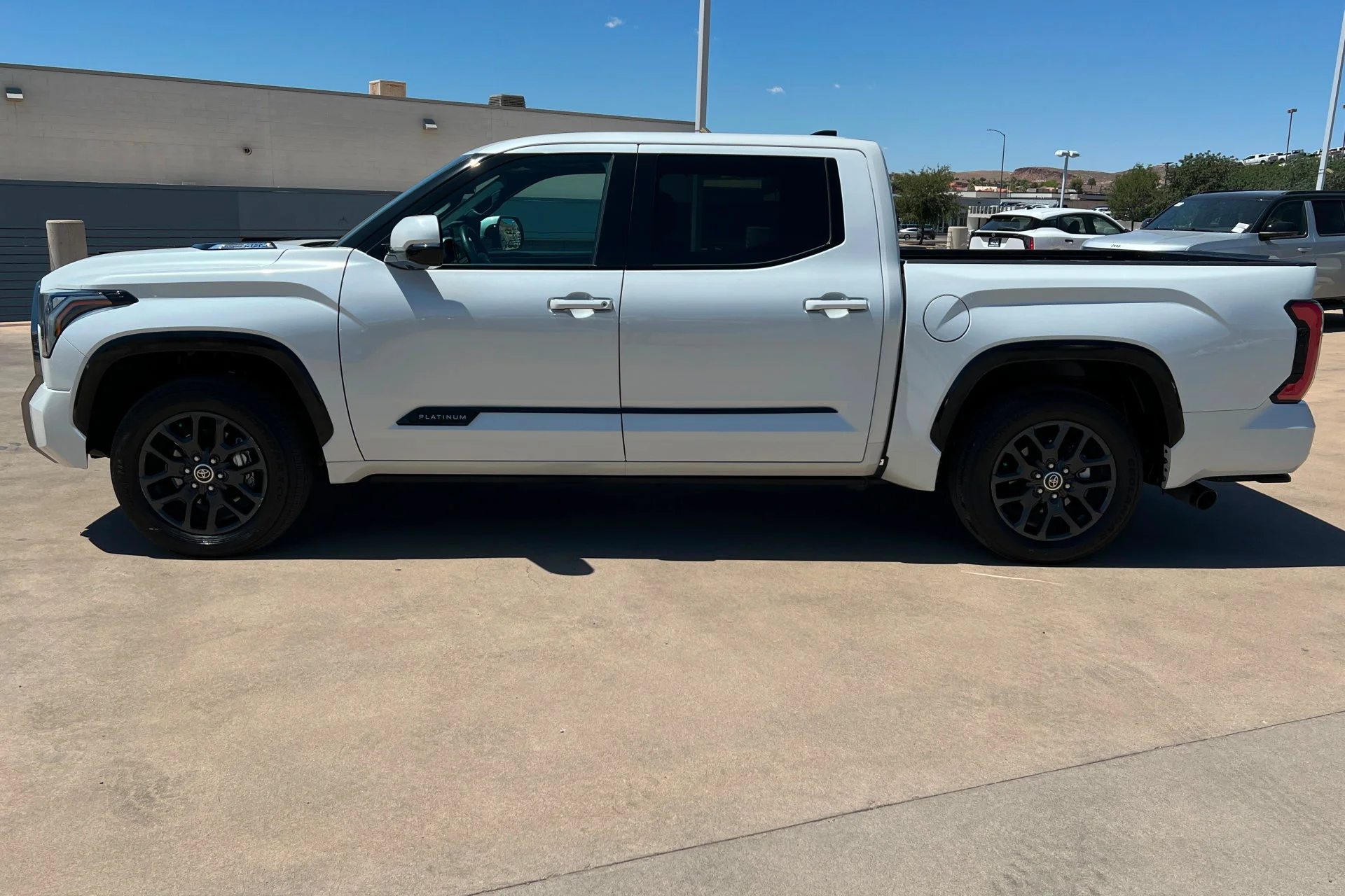 Used 2022 Wind Chill Pearl Toyota Platinum Hybrid image 2