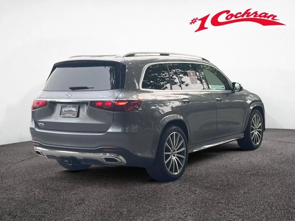 Certified Used 2025 Selenite Grey Metallic Mercedes-Benz GLS 450 image 8
