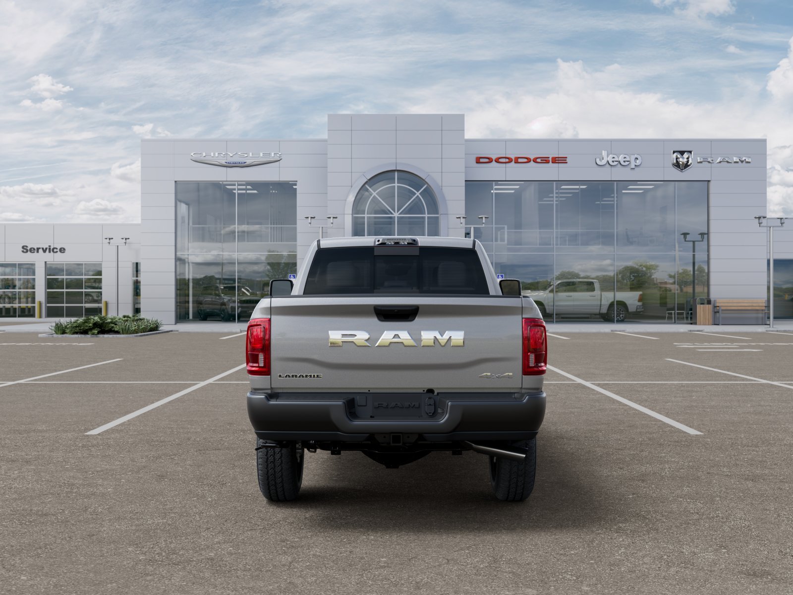 New 2026 Silver-Zynith Exterior Paint RAM Laramie image 19