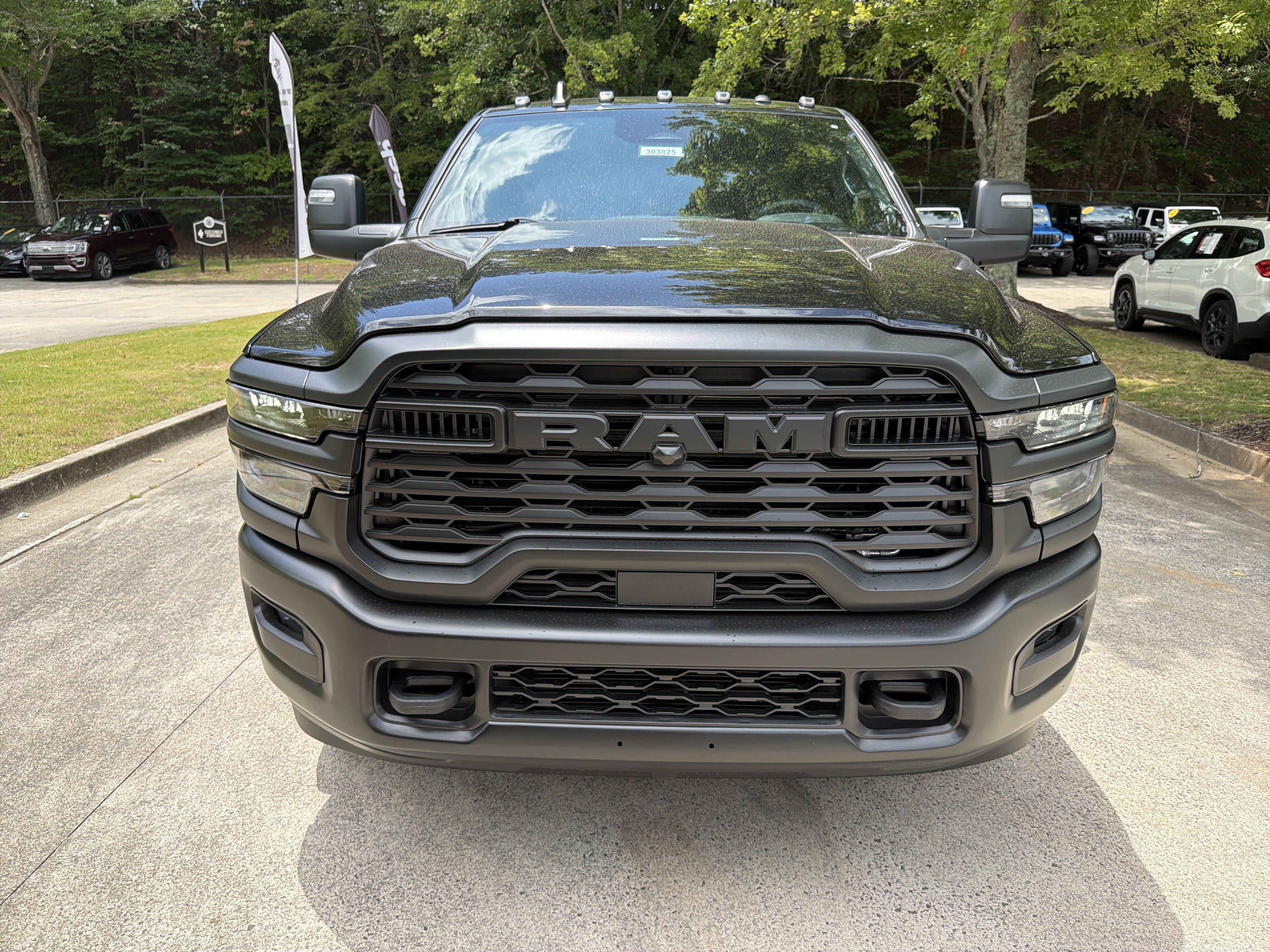 New 2026 Diamond Black Crystal Pearlcoat RAM Tradesman image 2