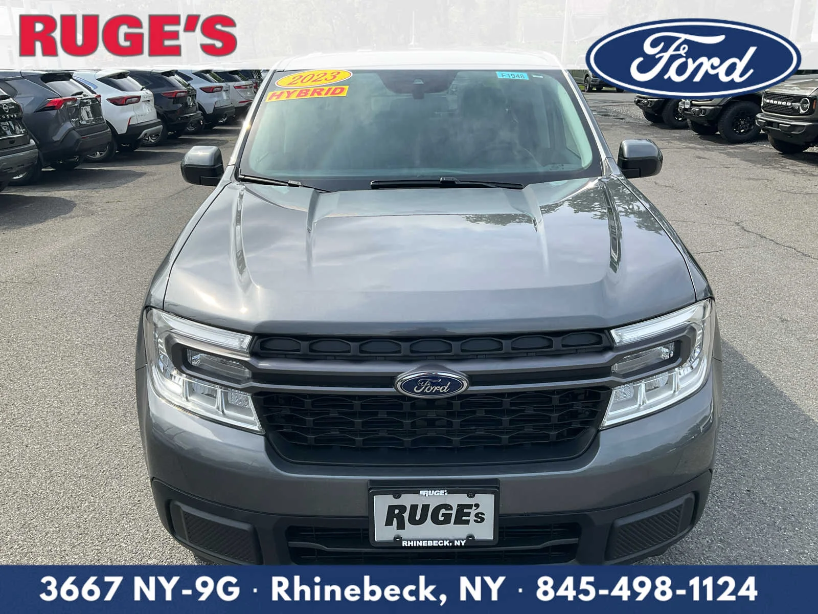 Used 2023 Carbonized Gray Metallic Ford XLT image 8
