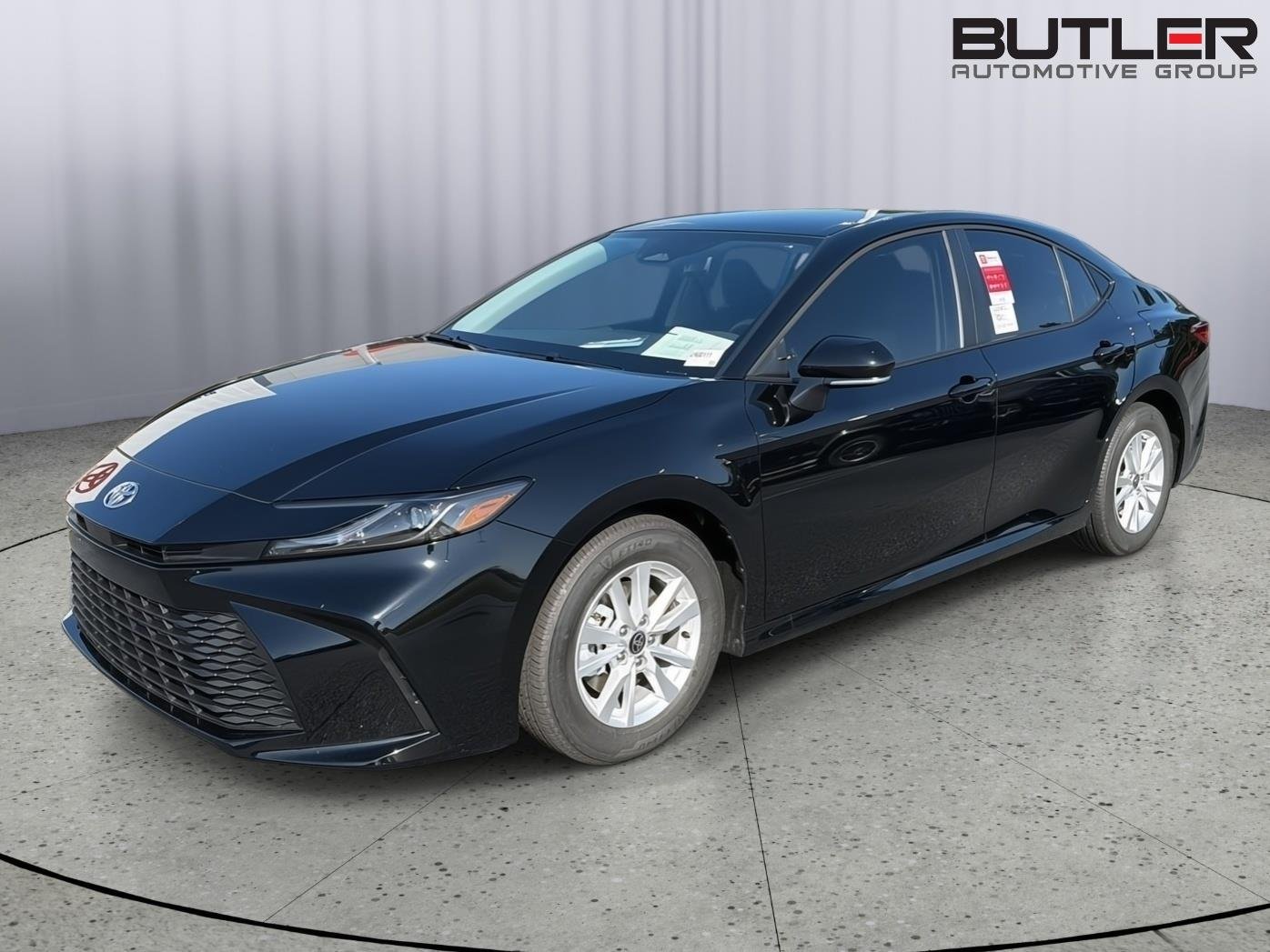 New 2026 Midnight Black Metallic Toyota LE image 1