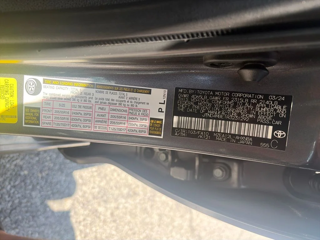 Used 2024 Gray Toyota SE image 29
