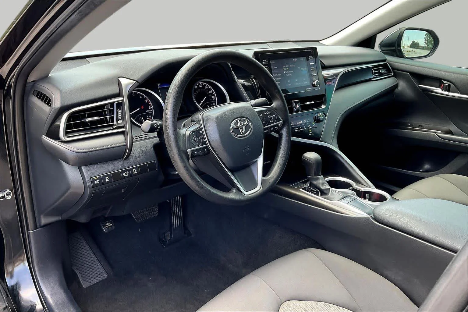 Used 2024 Midnight Black Metallic Toyota LE image 18
