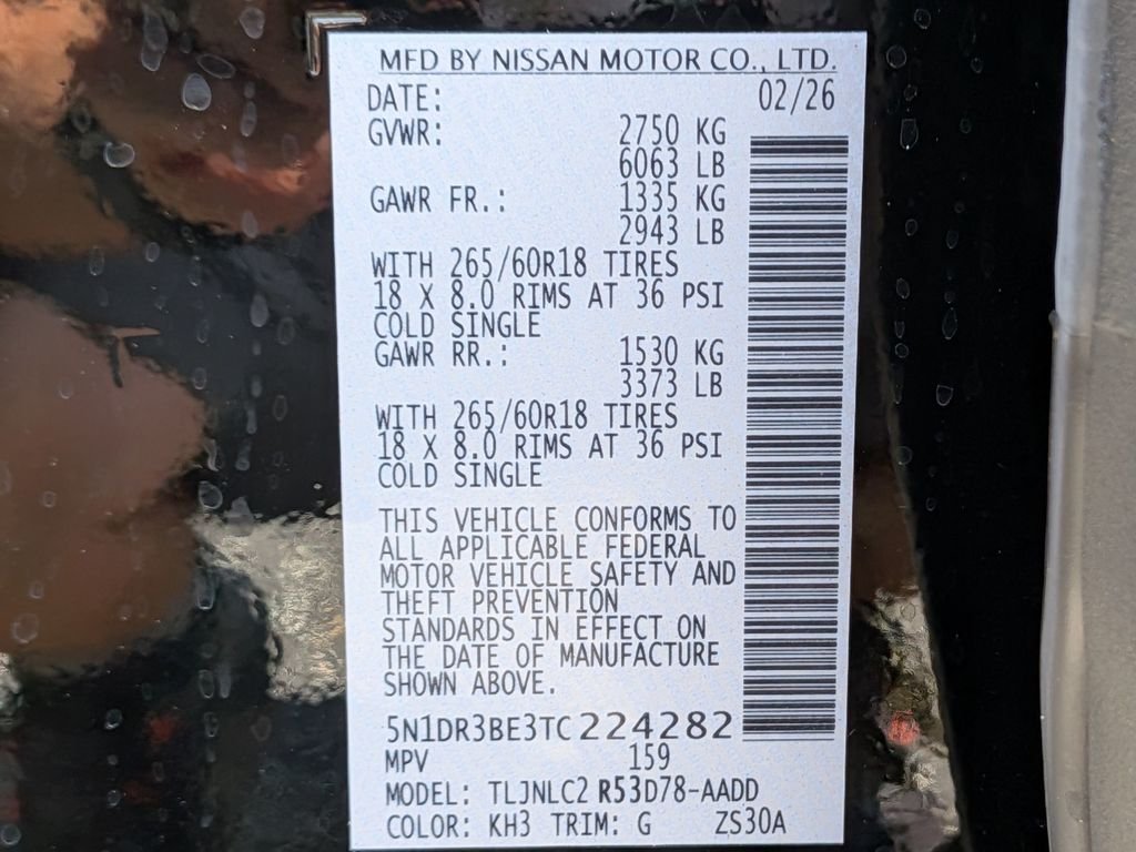 New 2026 Black Nissan Rock Creek image 29