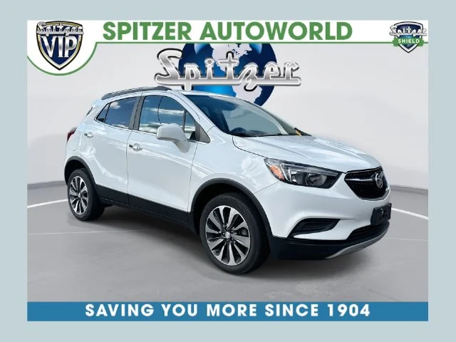 Used 2021 White Buick Preferred image 1