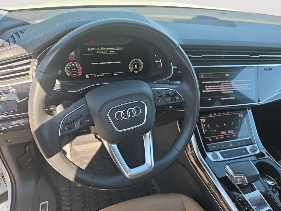 Used 2023 Glacier White Metallic Audi Premium image 5
