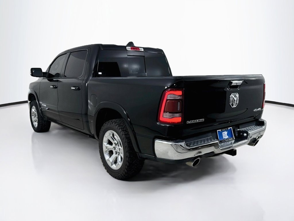 Used 2019 Diamond Black Crystal Pearlcoat Ram Laramie image 6