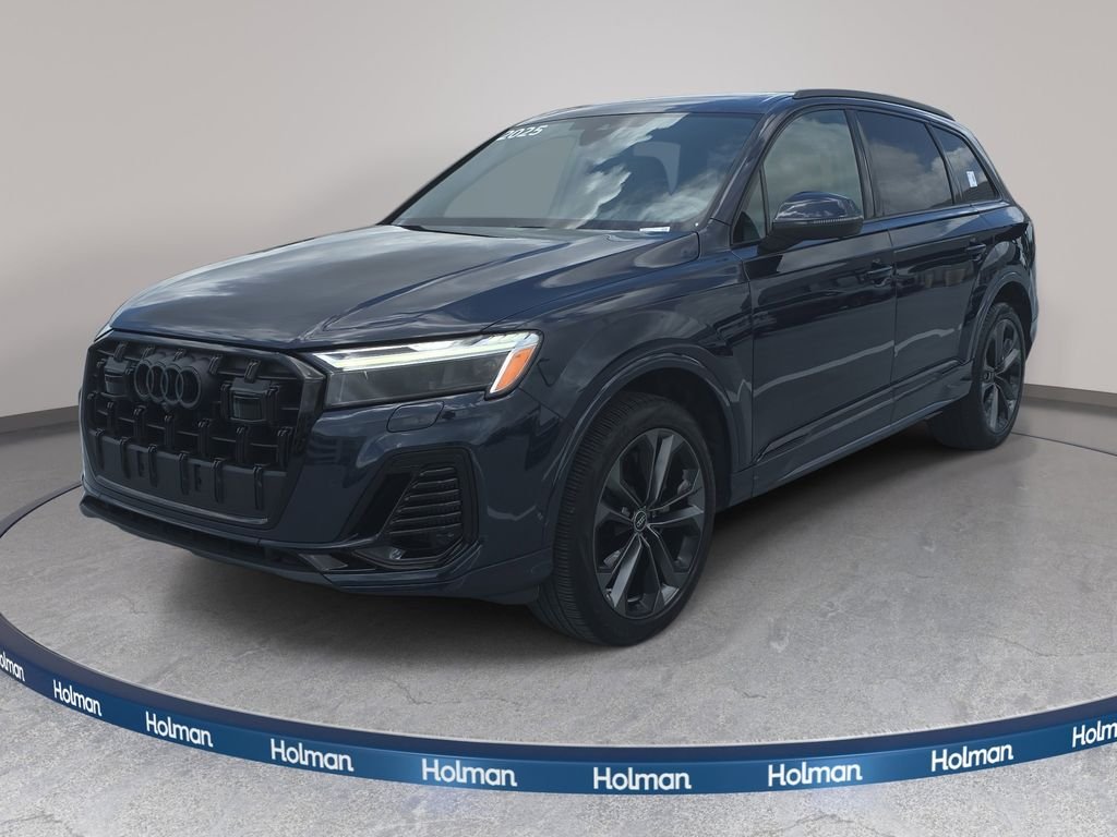 Used 2025 Blue Audi 55 Premium Plus image 1