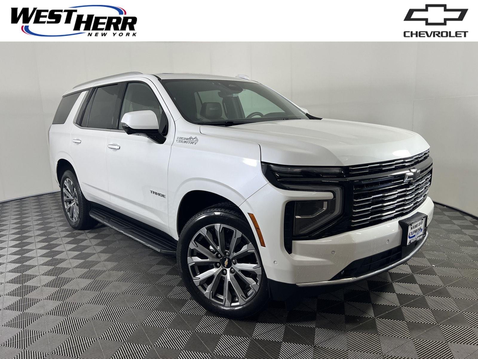 Used 2025 Iridescent Pearl Tricoat Chevrolet High Country image 1