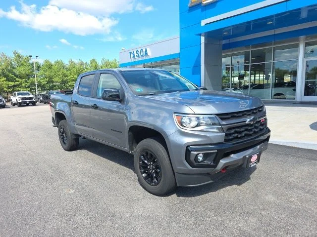 Used 2022 Gray Chevrolet Z71 image 1
