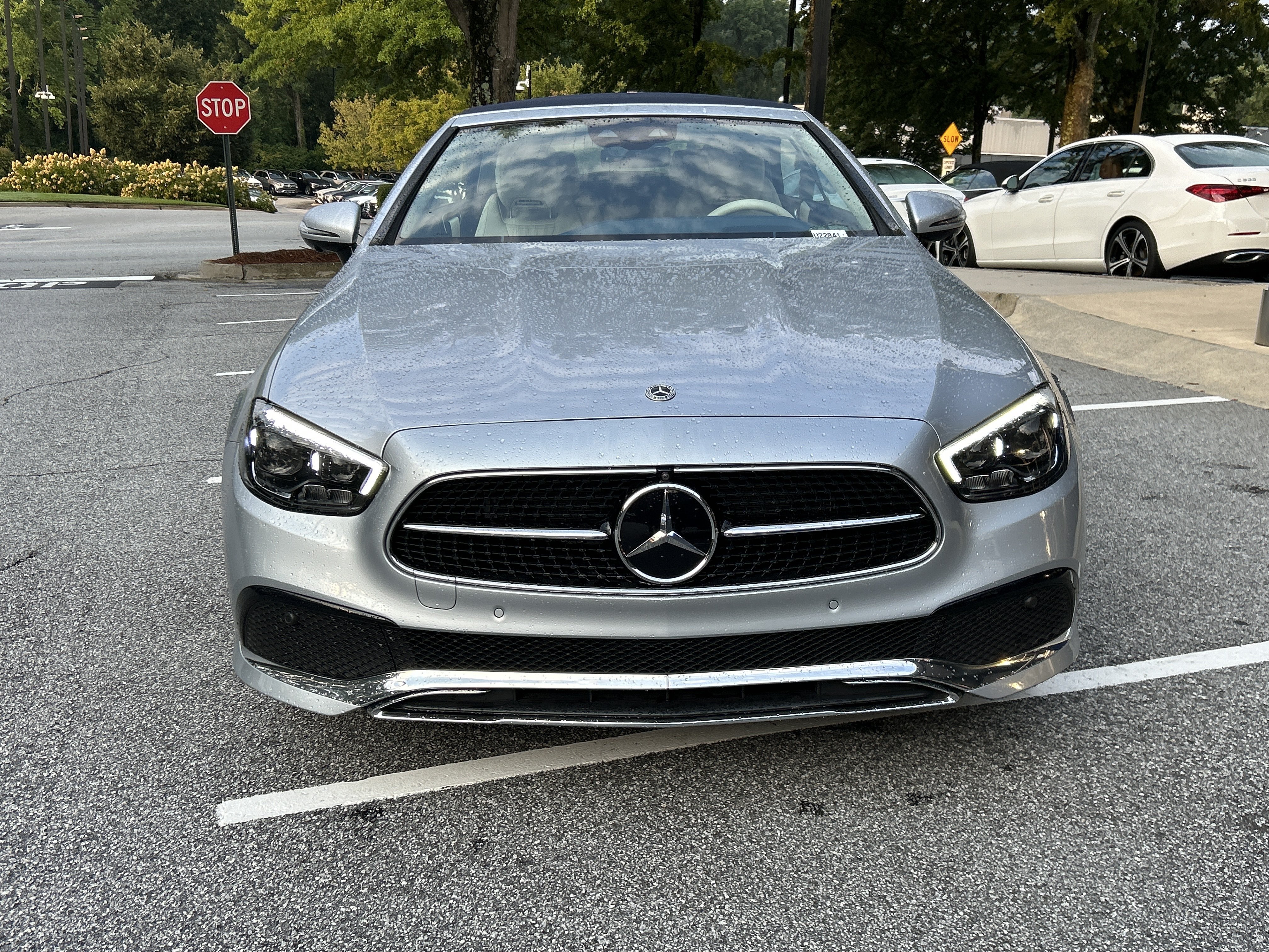 Certified Used 2023 Cirrus Silver Metallic Mercedes-Benz E 450 Cabriolet image 4