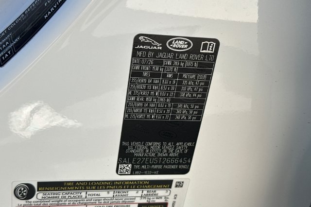 New 2026 Fuji White Land Rover X-Dynamic SE image 28