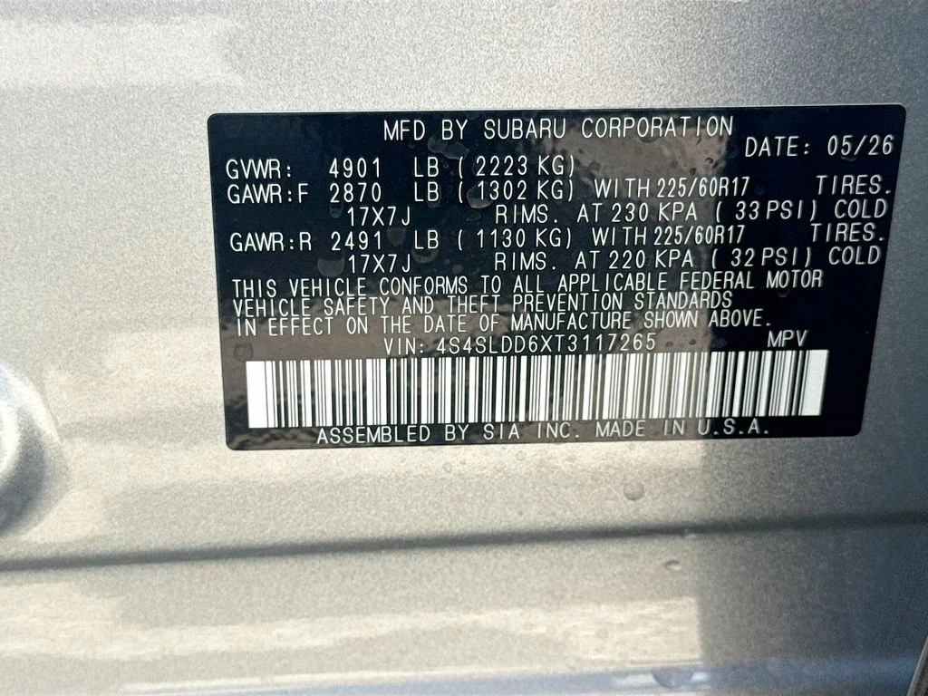 New 2026 ICE SILVER METALLIC Subaru Premium image 43