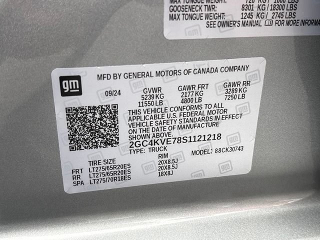 Used 2025 Sterling Gray Metallic Chevrolet High Country image 37