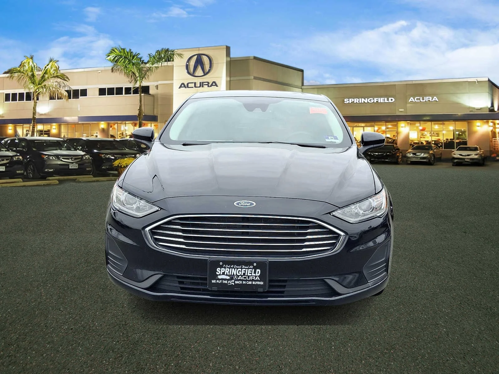 Used 2019 Ford Fusion S with VIN 3FA6P0G74KR245045 for sale in Springfield, NJ