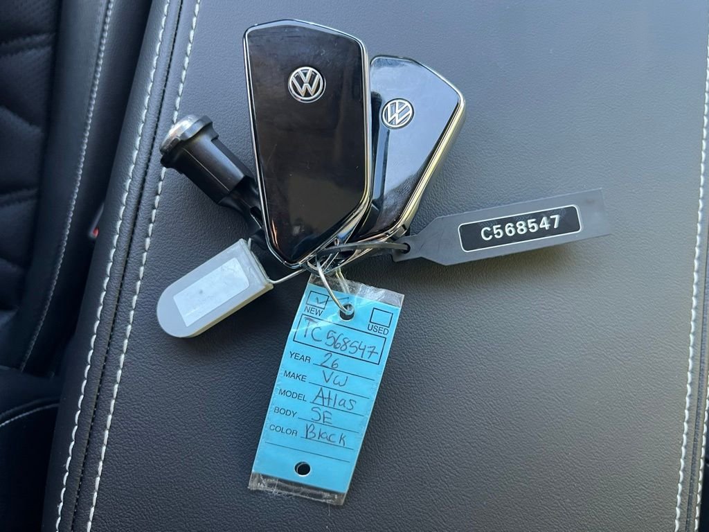 New 2026 Black Volkswagen SE w/Technology image 62