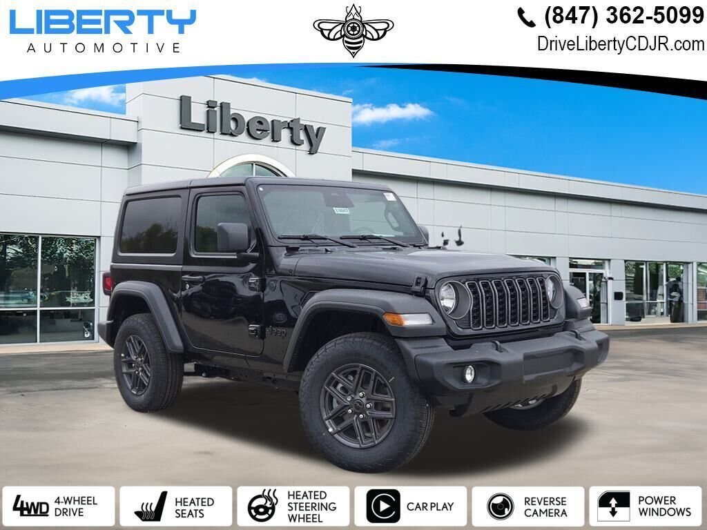 New 2026 Black Clearcoat Jeep Sport S image 1