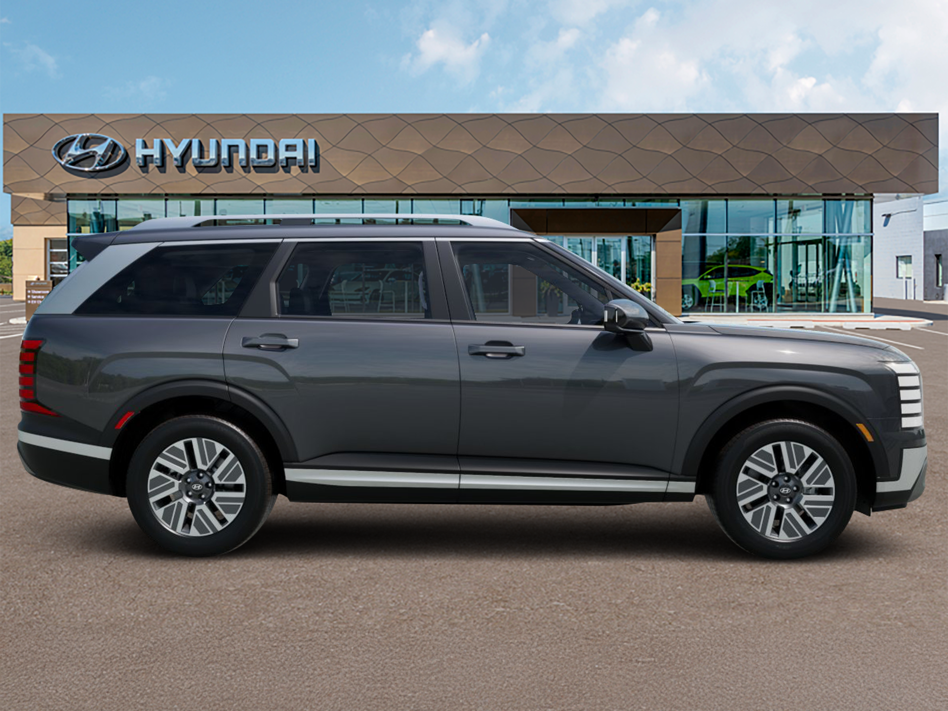 New 2026 Gray Hyundai SEL 7P image 6