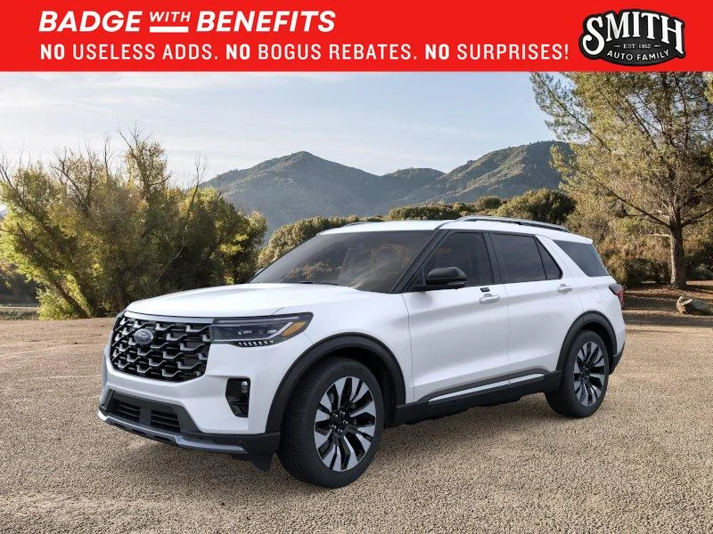 New 2026 Star White Metallic Tri-Coat Ford Platinum™ image 1