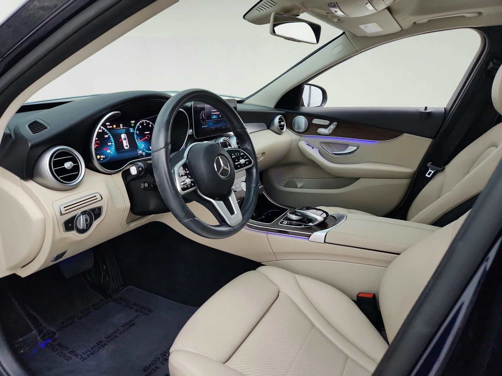 Certified Used 2020 Lunar Blue Metallic Mercedes-Benz C 300 image 16