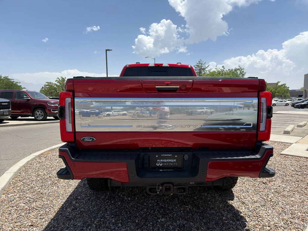 Used 2024 RAPID RED Ford Platinum image 9