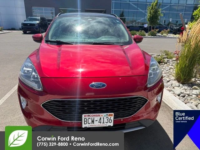 Used 2020 Red Ford Titanium image 2