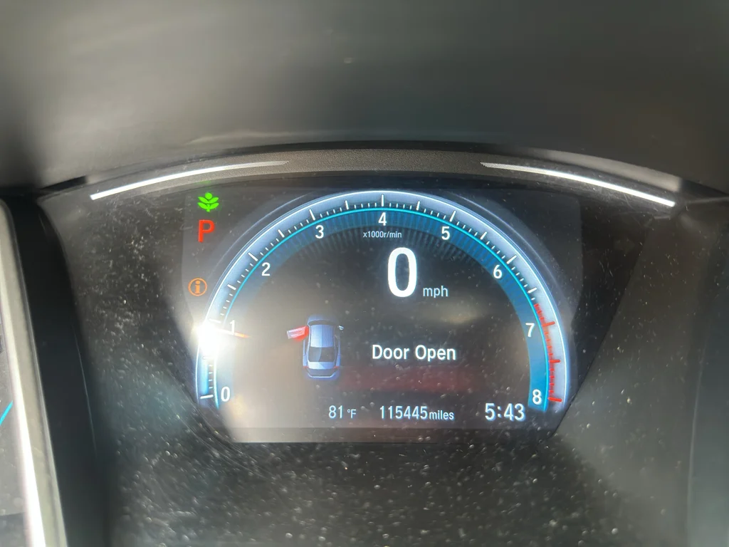 Used 2016 Modern Steel Metallic Honda EX image 8