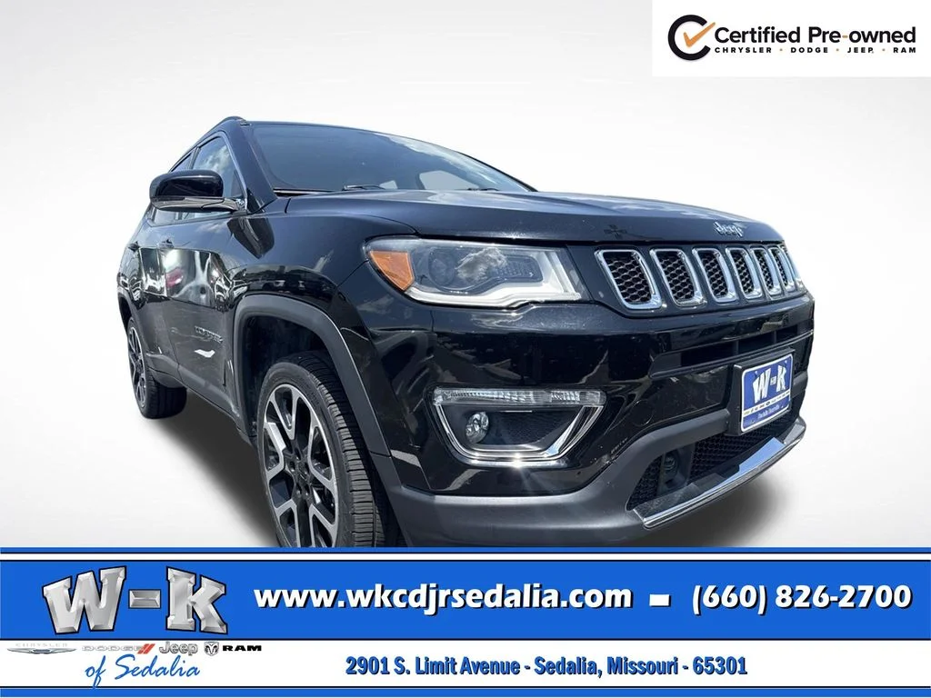 Certified Used 2017 Black Jeep Limited image 3