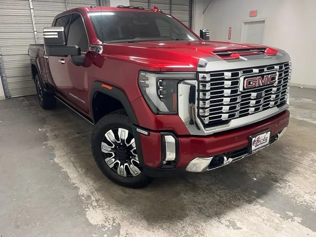 Used 2024 Volcanic Red Tintcoat GMC Denali image 1