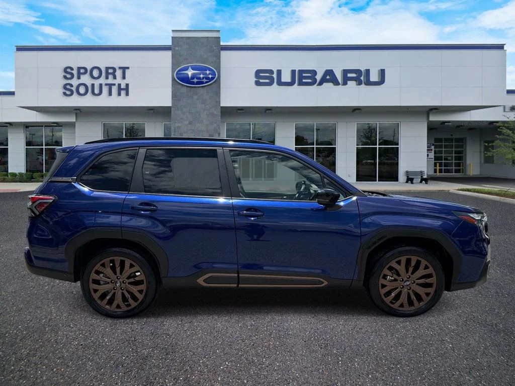 Certified Used 2025 Blue Subaru Sport image 2