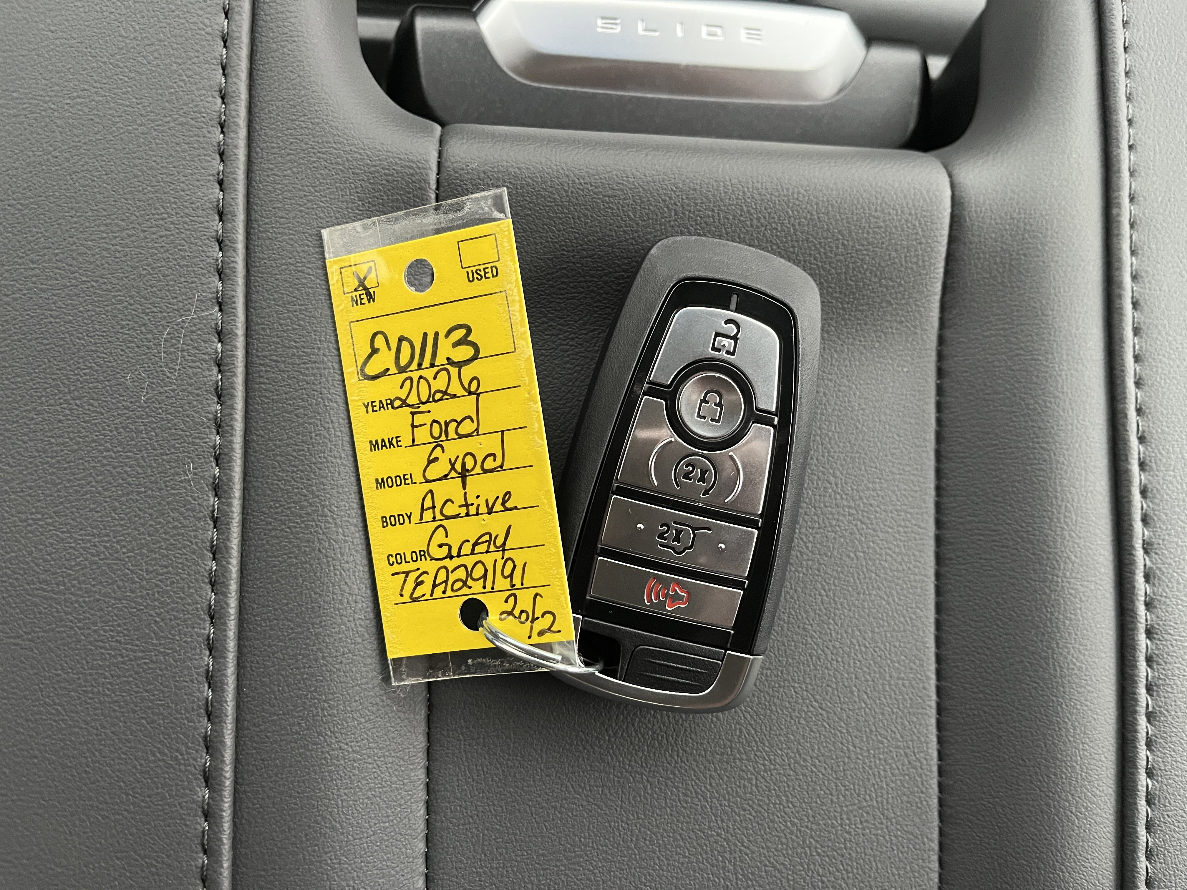 New 2026 Dark Matter Gray Metallic Ford Active image 26