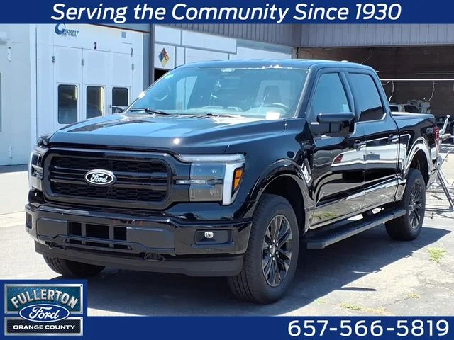 New 2026 Agate Black Metallic Ford Lariat image 1