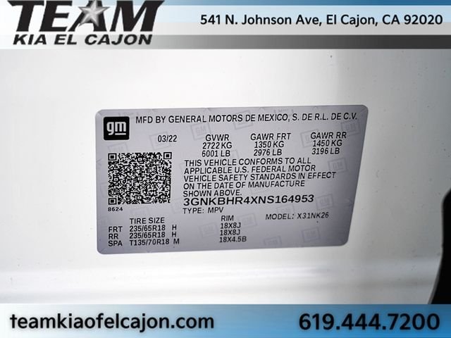 Used 2022 White Chevrolet LT image 31