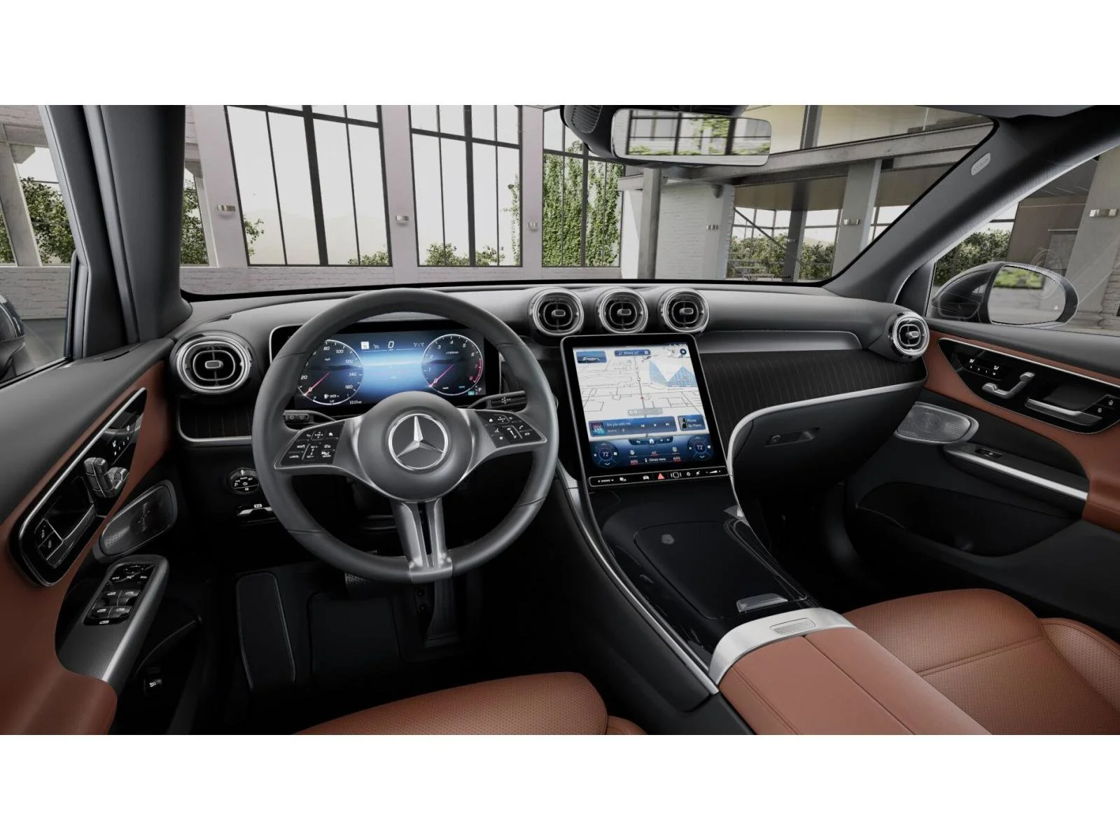 New 2026 Graphite Grey Metallic Mercedes-Benz GLC 300 image 3