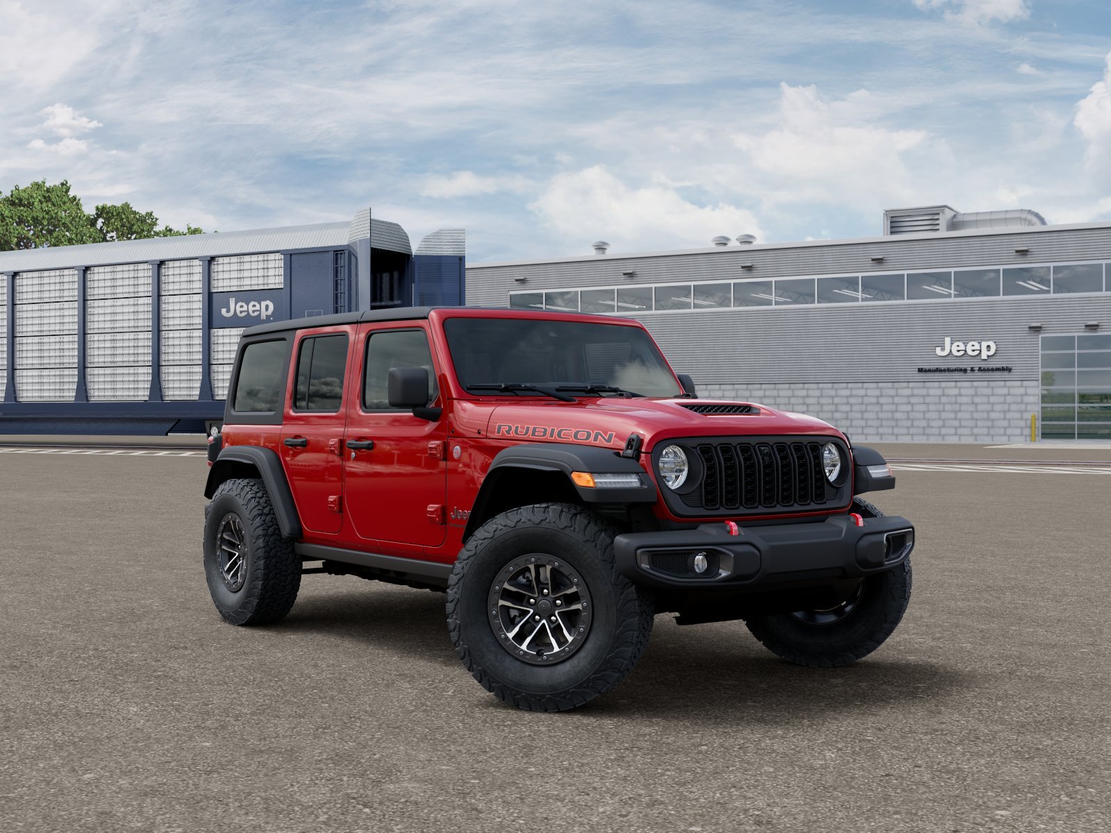 New 2026 Firecracker Red Clearcoat Jeep Rubicon image 4