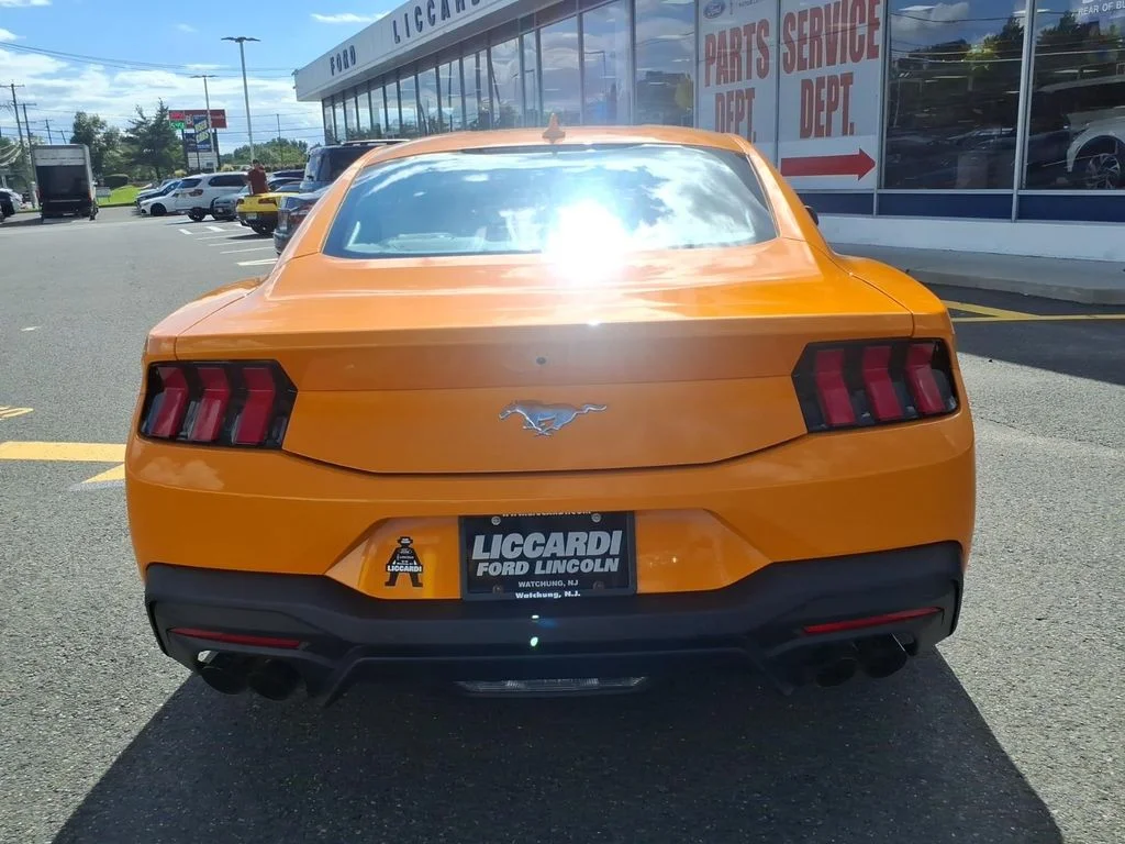 New 2026 Orange Fury Metallic Tri-coat Ford EcoBoost® Premium Fastback image 5