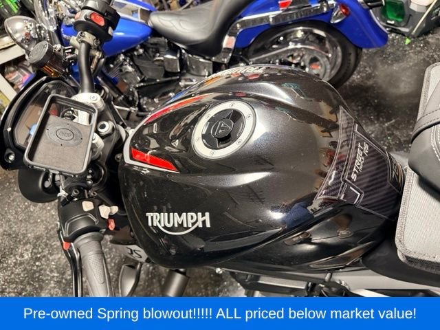 Used 2018 Black Triumph motorcycle image 25