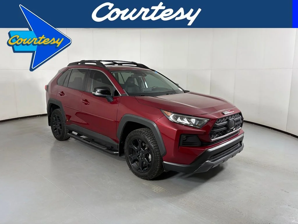 Used 2021 Red Toyota TRD Off Road image 1