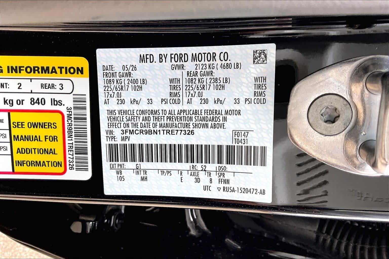 New 2026 Shadow Black Ford Big Bend® image 20