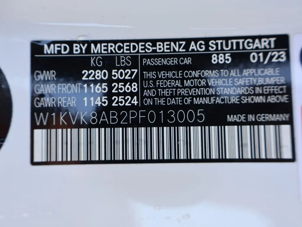 Used 2023 Moonlight White Mercedes-Benz SL 55 AMG® image 42